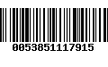 Código de Barras 0053851117915