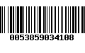 Código de Barras 0053859034108