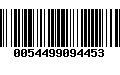 Código de Barras 0054499094453