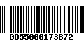 Código de Barras 0055000173872