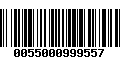 Código de Barras 0055000999557