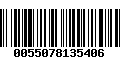 Código de Barras 0055078135406