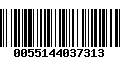 Código de Barras 0055144037313