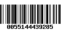 Código de Barras 0055144439285