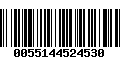 Código de Barras 0055144524530