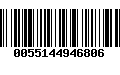 Código de Barras 0055144946806