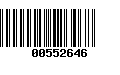 Código de Barras 00552646