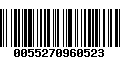 Código de Barras 0055270960523