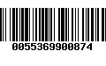 Código de Barras 0055369900874