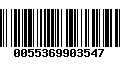 Código de Barras 0055369903547