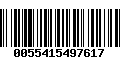 Código de Barras 0055415497617