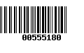 Código de Barras 00555180