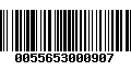 Código de Barras 0055653000907