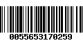 Código de Barras 0055653170259