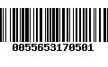 Código de Barras 0055653170501