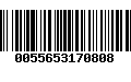 Código de Barras 0055653170808