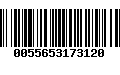 Código de Barras 0055653173120