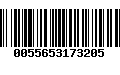 Código de Barras 0055653173205