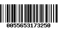 Código de Barras 0055653173250