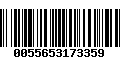 Código de Barras 0055653173359