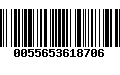 Código de Barras 0055653618706