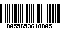 Código de Barras 0055653618805