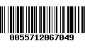 Código de Barras 0055712067049