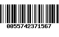 Código de Barras 0055742371567