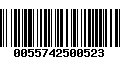 Código de Barras 0055742500523