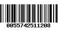 Código de Barras 0055742511208