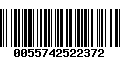 Código de Barras 0055742522372