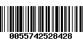 Código de Barras 0055742528428