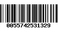 Código de Barras 0055742531329