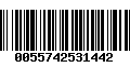 Código de Barras 0055742531442