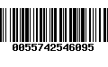 Código de Barras 0055742546095