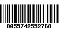 Código de Barras 0055742552768