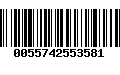 Código de Barras 0055742553581