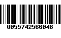 Código de Barras 0055742566048