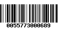 Código de Barras 0055773000689