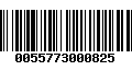 Código de Barras 0055773000825