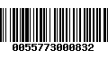 Código de Barras 0055773000832