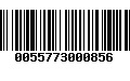 Código de Barras 0055773000856