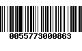 Código de Barras 0055773000863