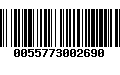 Código de Barras 0055773002690