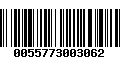 Código de Barras 0055773003062