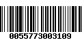 Código de Barras 0055773003109