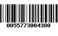 Código de Barras 0055773004380