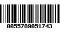 Código de Barras 0055789051743