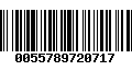 Código de Barras 0055789720717