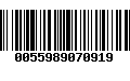 Código de Barras 0055989070919